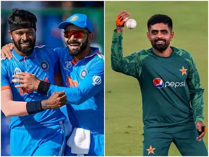 india vs pakistan world cup 2023 : भारत ने पकिस्तान को 7 विकेट से हराया, 191 रनों के लक्ष्य को 30.3 ओवरों में किया हासिल...