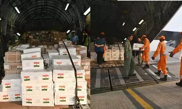 India Help Palestine : भारत ने फिलिस्तीन की मदद के लिए बढ़ाया हाथ, आपदा राहत सामग्री के साथ भेजी 6.5 टन मेडिकल हेल्प...