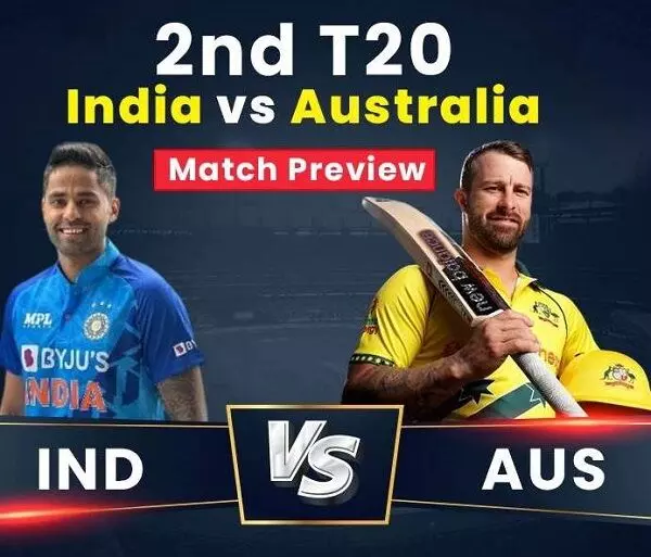 IND vs AUS 2nd T20 : ऑस्ट्रेलिया ने टॉस जीतकर लिया गेंदबाजी का फैसला, यहां देखें दोनों टीमों की प्लेइंग इलेवन...