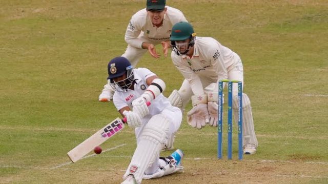 India vs Leicestershire