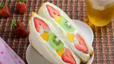 Healthy Fruit Sandwich Recipe