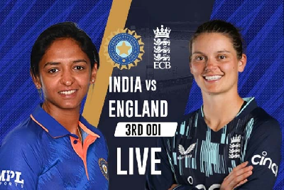 INDW Vs ENGW 3rd ODI : भारतीय बल्लेबाजी पूरी तरह फेल, 169 रनों पर सिमटी टीम, Kate Cross ने झटके 4 विकेट
