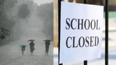School Closed Due to Rain Alert