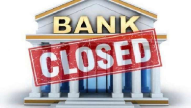 Bank Closed In December