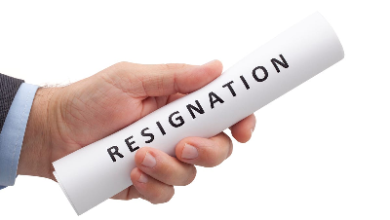 Minister Resignation