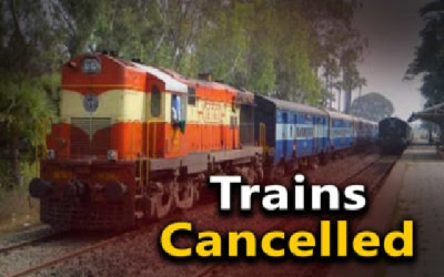 Train Cancelled 10 April