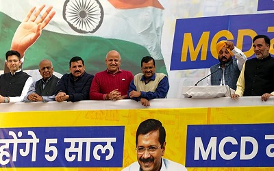 The AAP and the BJP have been locked in a tussle over control of the MCD for months