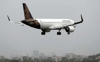 The incident took place before the flight was to take off for Delhi around 7 pm