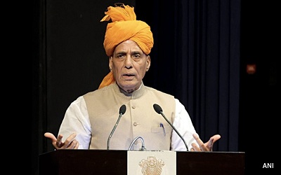 Border situation with China as a matter of perceptional difference, Rajnath Singh said