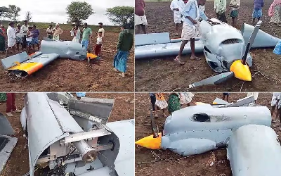 DRDO : ट्रायल उड़ान के दौरान डीआरडीओ का तापस ड्रोन हुआ क्रैश, दुर्घटना की जांच के आदेश जारी, देखें VIDEO
