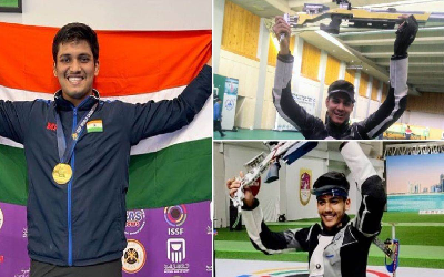 Asian Games 2023 : भारतीय पुरुष 10 मीटर एयर राइफल टीम ने जीता गोल्ड, टूटा विश्व रिकॉर्ड