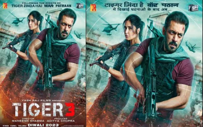 Tiger 3 First Poster Out : टाइगर 3′ का धांसू फर्स्ट लुक पोस्टर हुआ रिलीज, Salman- Katrina के एक्शन अवतार ने उड़ाए होश, भाईजान बोले- आ रहा हूं